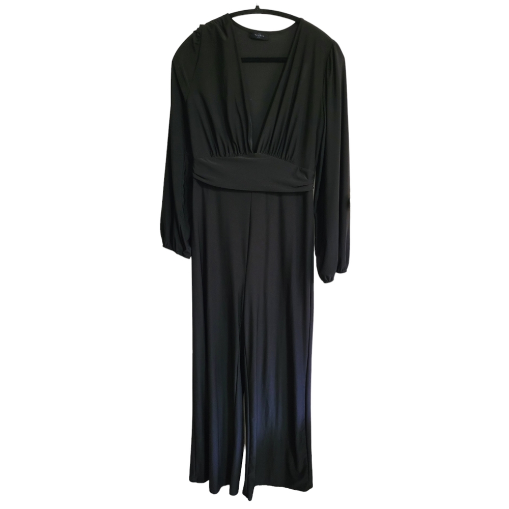 Saints 21 Black Wide Leg jumpsuit,‎ size large